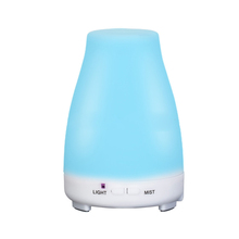 Umidificador e aromatizador de ar, 200ml, ultra-sônico, com aroma, para casa, escritório, 7 cores, lâmpada noturna com led 2024 - compre barato