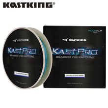 KastKing-Hilo de pescar resistente a la abrasión, multifilamento trenzado de PE, KastPro 325yd/2018 m, 4 hebras, 300-0,12mm, 8-80LB, novedad de 0,48 2024 - compra barato