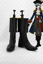Bota de fantasia kuroshitsuji, botas para cosplay de anime versão pirata 2024 - compre barato