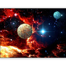 5D DIY Diamond Painting Planet Interstellar Space Full Drill Square Diamond Embroidery Cross Stitch Crystal Mosaic Picture Decor 2024 - buy cheap