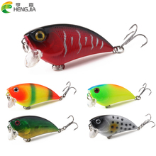 HENGJIA 1PC 5.5cm/6.6g hard game vib fishing lures isca artificial wobblers diving swimbaits pesca fishing tackles 2024 - buy cheap