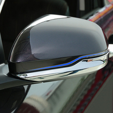 Для Honda вариабельности сердечного ритма HR-V 2015 2016 2017 ABS хромированный автомобильный зеркало заднего вида полоска для автомобильной двери Накладка автомобиля Средства для укладки волос, комплект из 2 предметов 2024 - купить недорого