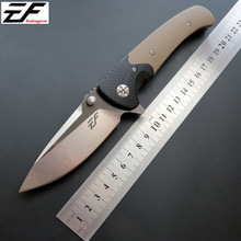 New folding knife D2 steel knife + G10 handle ball bearing hunting camping fruit pocket knife outdoor survival EDC tool 2024 - buy cheap