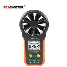 PEAKMETER PM6252A/PM6252B Digital Anemometer Wind Speed Air Volume Measuring Meter 30m/s LCD Display PM6252B with RH USB Port 2024 - buy cheap