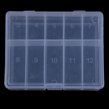 Fishing Tackle Box 10 Compartments Fish Lures Hooks Baits Plastic Storage Holder Square Case Pesca Fishing Accessories 2024 - buy cheap