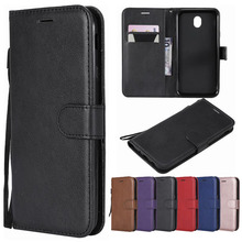 Funda de cuero con tapa para Samsung Galaxy J5 2017, carcasa de teléfono con billetera para Samsung J5 2017, J530F, J530, con tarjetero, versión europea 2024 - compra barato