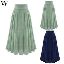 Womail Skirt  Skirts Summer Ladies Women's Sexy Party Chiffion Long High Waist Lace-up Hip Long A-Line Skirt 2019 May29 2024 - buy cheap