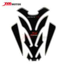 Motorcycle Carbon Fiber 3D Emblem Fule Tank Pad Protective Decal Sticker For Suzuki GSXS750 GSX-S750 GSX S750 2024 - buy cheap