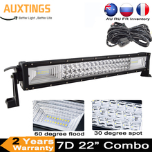 22inch 7D 270W Off Road Led Light Bar LED Work Light Combo for Tractor Boat Offroad 4WD 4x4 Truck SUV ATV  12V 24V 2024 - buy cheap