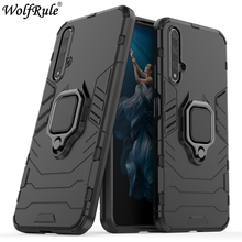 Honor 20 Case Cover TPU Hard PC Huawei Honor 20 Case Ring Holder Stand Magnetic Armor Phone Case Honor 20 Coque 6.26" 2024 - buy cheap