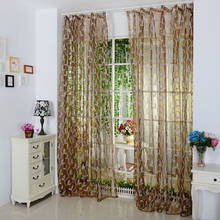 Luxury fashion style window curtains kitchen curtains window curtain panel jacquard fabrics door Home Living Room Drape Decor 2024 - buy cheap