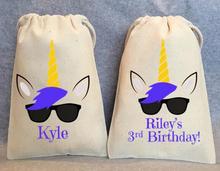customize boy magic unicorn birthday party Candy pouches thank you favor bags baby shower baptism Christening party gifts kit 2024 - buy cheap