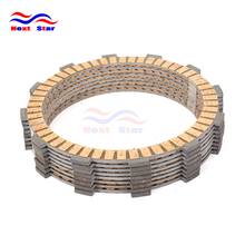 8 pcs Motorcycle Clutch Friction Plates Set For VT1300CR VT1300CS VT1300CTA VTX 1300C 1300R 1300T VTX1800F 1800R 1800T 1800N 2024 - buy cheap