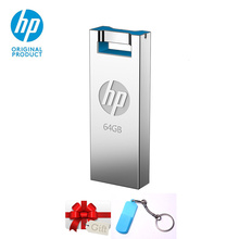 HP USB Flash Drive 16GB 32GB 64GB v295w Metal Cle USB Pen Drives Memory Stick U Disk On Key Dropshipping Original Pendrive 32 GB 2024 - buy cheap