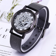 Reloj analógico de cuarzo deportivo para hombre, cronógrafo de lujo, de acero inoxidable, estilo militar 2024 - compra barato