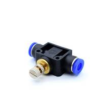 SA-8 Pneumatic Throttle Pipeline Valve 8mm to 8mm Speed Controller Air Pipe Fitting Push In Quick Connector 2024 - buy cheap