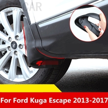 Формованные Автомобильные Брызговики щиток крыло брызговиков передний задний автомобильный Стайлинг для Ford Kuga Escape 2013-2017 2024 - купить недорого