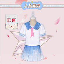 [Stock] Anime! Miracle Nikki Lolita Dress Sailor Uniform Cosplay Costume Digital Printing Daily Clothes For Women Free Shipping 2024 - buy cheap