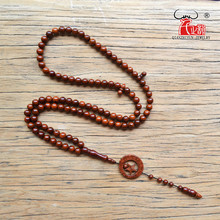MSL-110 High Quality Rosary Beads 99 Prayer Beads Natural Palm Fruit Kuka Tasbih Charm Bracelet 6-7mm Dyeing 2024 - buy cheap