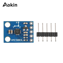 Aokin GY-273 HMC5883L Triple Axis Compass Magnetometer Sensor Module Three Axis Magnetic Field Module For Arduino DC 3V - 5V 2024 - buy cheap