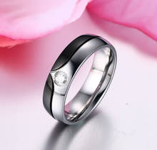 ZORCVENS бренд AAA CZ камень свадебные кольца для мужчин и женщин розовое золото-цвет кольцо Alliance обручальное кольцо Bijoux 2024 - купить недорого