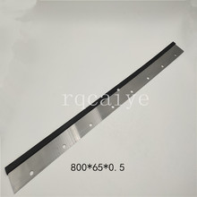 4 pcs High Quality Wash Up Blade for Roland 200 Offset Printing Machine,800*65*0.5mm 8 holes 2024 - buy cheap