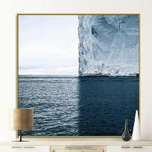 Unframed Iceberg Poster Scandinavian Canvas Painting Nordic Art Print Seascape Wall Picture For Living Room Modern Home Decor 2024 - buy cheap