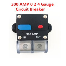 Car 12V 300 AMP 0 2 4 Gauge MC Audio Circuit Breaker Fuse Holder Insurance Block 2024 - buy cheap