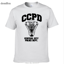New Ccpd Central City Police T Shirt Men Adult Summer T Shirt Short Sleeve Cotton Man Tshirts T-shirt Tops Tees 2024 - buy cheap