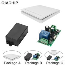 QIACHIP 433MHz Wireless Remote Control Switch AC 85V 110V 220V 1CH Relay 433 MHz Learning Receiver Module Light Lamp Controller 2024 - buy cheap