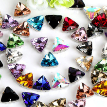 50 Pcs 18mm Loose Rhinestones Sew On Pointback Crystals Diamante Rhinestone Brilliant Glitter Glass Sewing Craft 2024 - buy cheap