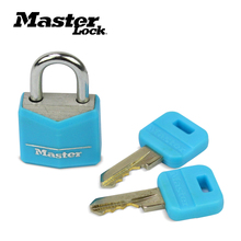 Master Lock Mini Padlock Small Locker Lock Drawer Student Concentric Luggage case box Lovers Lock 4 Colors 2 Keys Wholesale 2024 - buy cheap