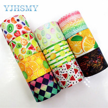 YJHSMY C-18111-145,10 yards, 38 mm Cartoon Printed grosgrain ribbons,DIY handmade Hair accessories Material wedding gift wrap 2024 - buy cheap