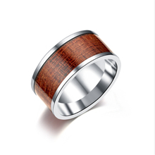 Anillos de dedo anchos de 10mm para Mujeres Hombres anillos de boda anillo de acero inoxidable de alta calidad bijoux pareja accesorios de joyería de moda 2024 - compra barato