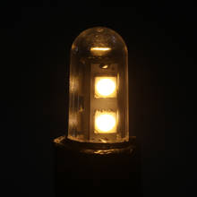 E14 7LED 5050 лампа 2 Вт 220В/110В кукурузная лампа домашний холодильник лампочка черный индикатор светодиодная лампа замена 2024 - купить недорого