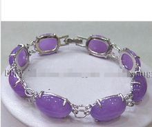 FREE shipping>>>>Charming!Alexandrite Chain/Link Jewelry Bracelet 7.5" AAA Grade 2024 - buy cheap