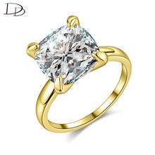 DODO Charming Gold Color Ring for women Jewelry Cubic Zirconia costume jewelry Elegant Ring Accessories bagues anillos hombre 2024 - buy cheap