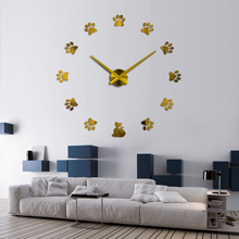 hot acrylic wall clock quartz watch living room modern 3D mirror stickers reloj pared horloge large decorative diy clocks 2024 - buy cheap