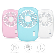 1Pc Portable Mini Fan Handheld Personal Fan Speed Adjustable USB Rechargeable Eyelash Fan For Home Office Outdoor Travel 2024 - buy cheap