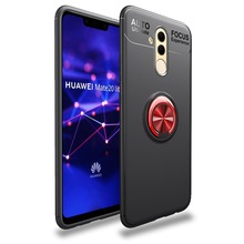 Kolpler Finger Ring stand case for Huawei mate 20 Lite Case Cover Car Holder Stand Silicone Cover for Huawei mate 20 Lite case 2024 - buy cheap