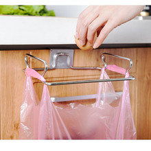 Stainless Steel Garbage Bags Rack Wall Hanger Cupboard Cabinet Stand Organizer Shelf Kitchen Wash Cloth Towel Storage Holders 2024 - buy cheap