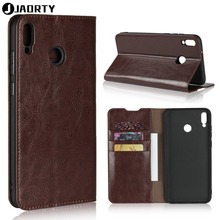 Luxury Genuine Leather Wallet Case Cover For Huawei Honor 8X Max Phone Accessory Flip Cover Protective Case 2024 - buy cheap