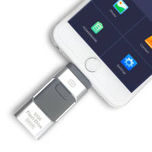 I-flash драйвер usb flash drive HD флешки Lightning данных для iphone iPad Ipod IOS Android USB накопитель для ПК/Mac 16 г/32 г/64 ГБ 2024 - купить недорого