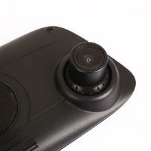 Двойной объектив HD1080P Зеркало заднего вида автомобиля Автомобильный регистратор DVR G-Gensor монитор парковки автомобиля Univerasl прочный Dash Cam 2024 - купить недорого