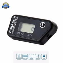 Wireless Vibration Hour Meter Counter Motorcycle Meter For Motocross Engine Boat Snowmobile Motorcycle Chainsaw ATV Jet Ski 016B 2024 - купить недорого