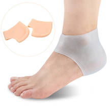 1 Pair Heal Gel Sleeves Silicone Foot Heel & Ankle Pain Relief Cushion Pads 2024 - buy cheap