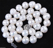 Collar de perlas negras del Mar del Sur de 18 "AAA + 9-10MM genuino (con caja) 2024 - compra barato