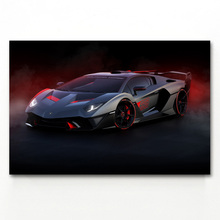 Papel de parede lambor aventador super esporte carro cartazes e cópias da arte da lona pinturas para a decoração do quarto 2024 - compre barato