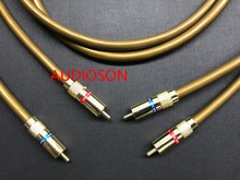 AUDIOSON-Hi-End Van Den Hul VDH Hybrid RCA Interconnect Cable without BOX 2024 - buy cheap