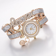 Moda feminina de luxo relógios de pulso amor palavra pulseira de couro senhoras relógio de pulso relógio de quartzo casual 2024 - compre barato